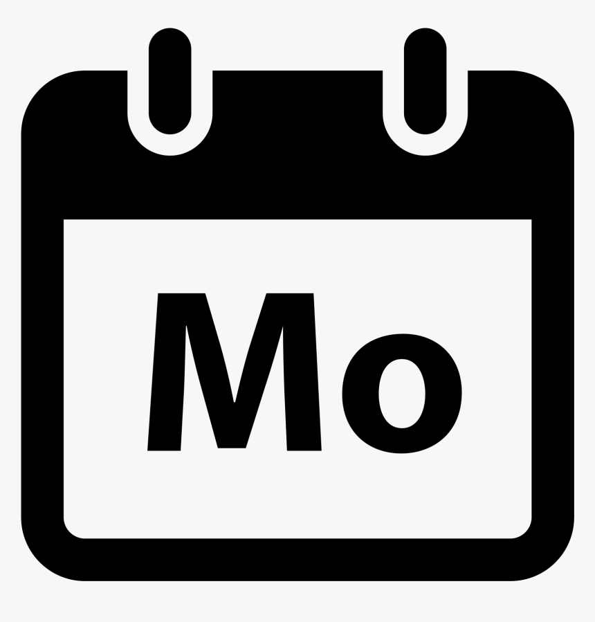 A Square With The Capital Letter M Lower Case O Inside - Calendar 24 Icon Png, Transparent Png