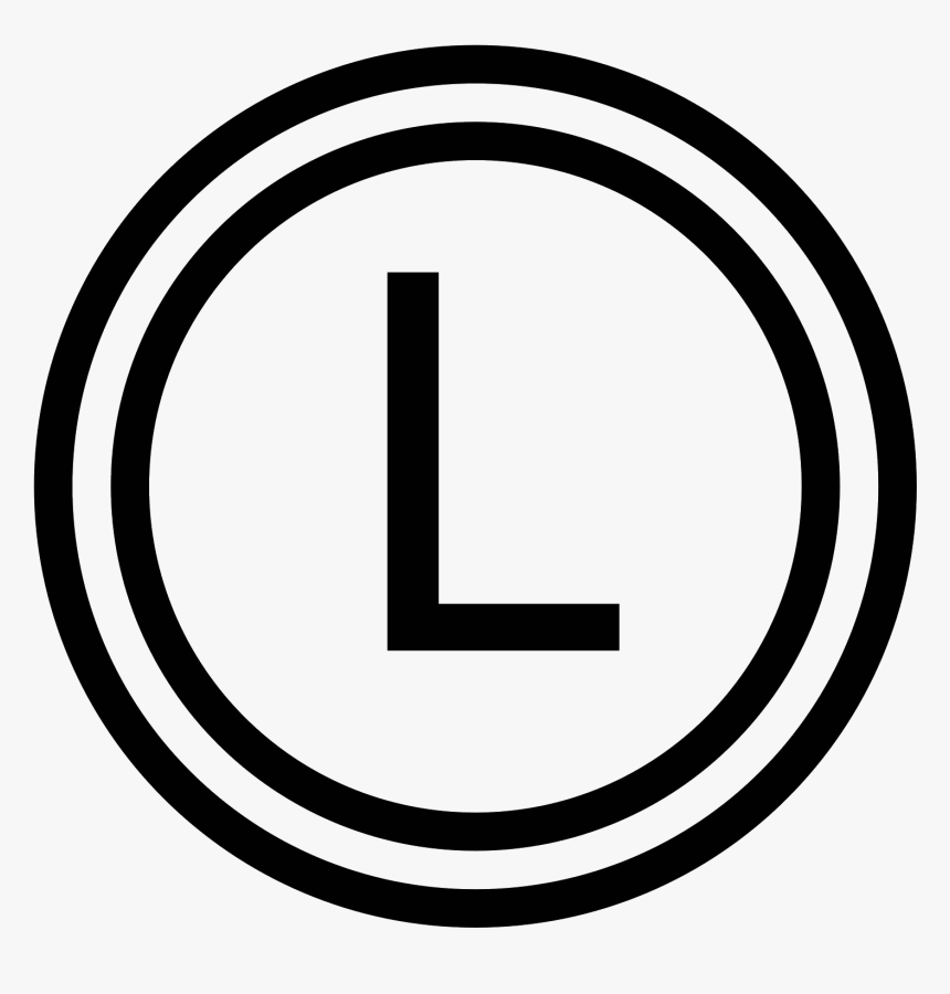 Letter L Png - Sensitive Skin Icon, Transparent Png