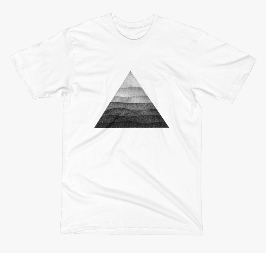 Unisex Short Sleeve T-shirt - Triangle, HD Png Download