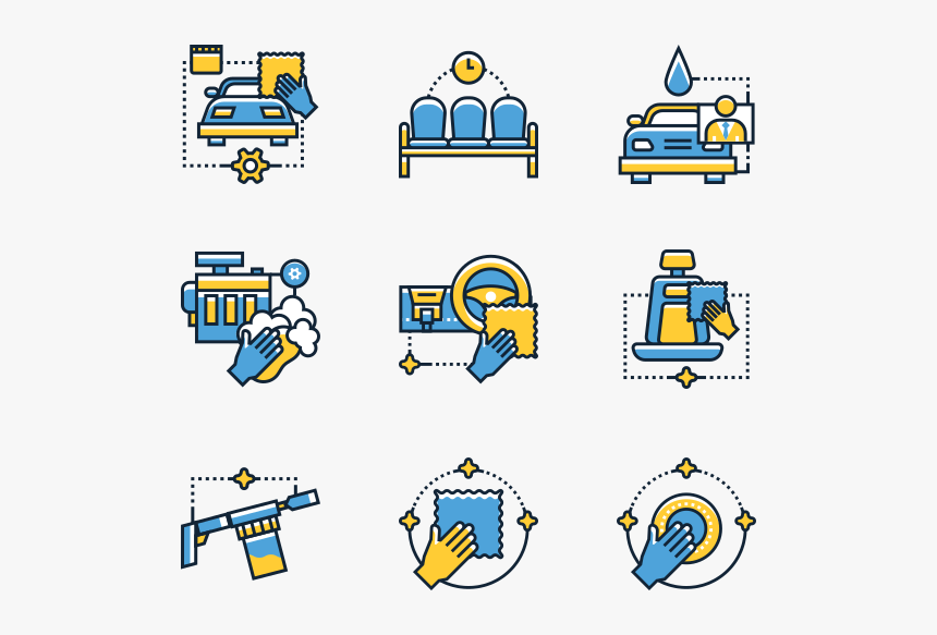 Car Wash - Car Wash Icon Transparent Backgrund, HD Png Download