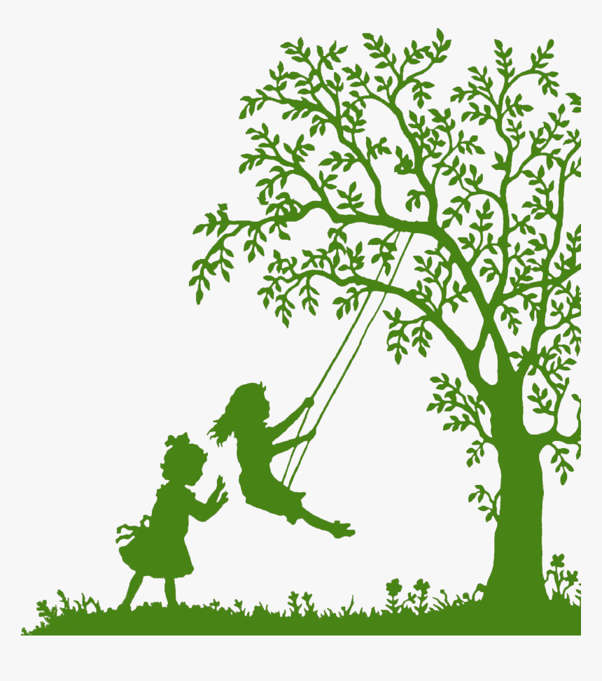Black And White Tree Clipart, HD Png Download