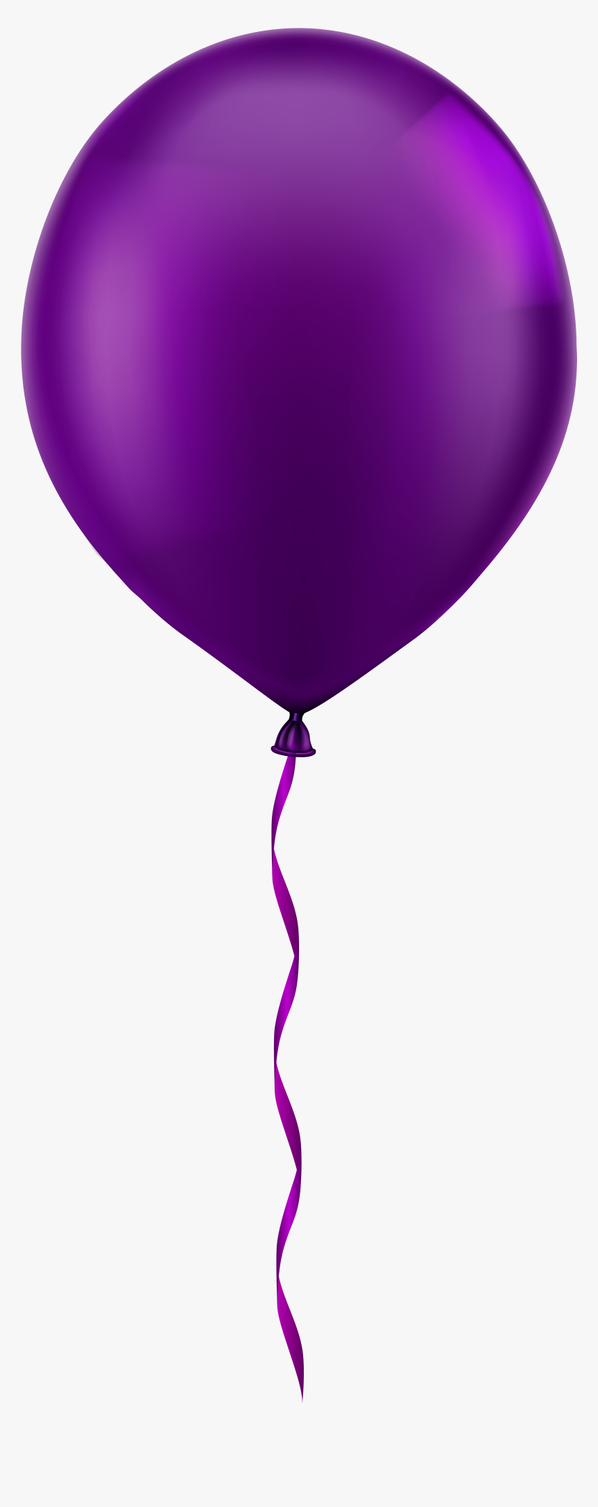 Balloons Clipart Purple - Transparent Background Balloons Png, Png Download
