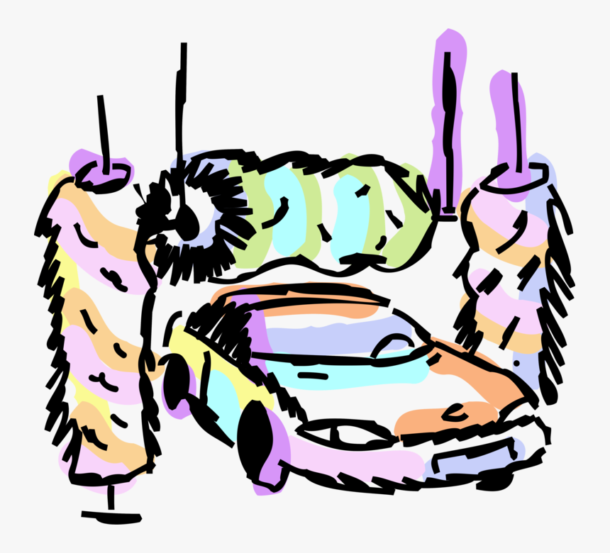 Vector Illustration Of Car Automobile Motor Vehicle, HD Png Download