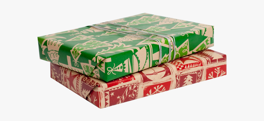 Christmas Gift Wrap - Wrapping Paper, HD Png Download