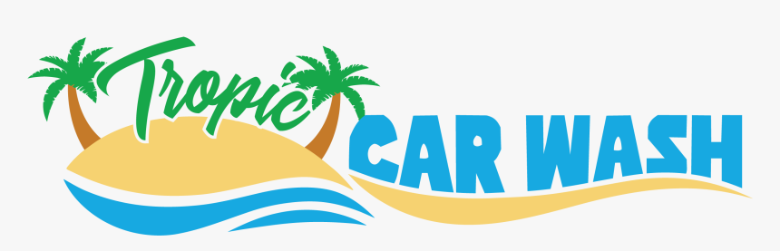 Tropic Car Wash - Tropic Car Wash Logo, HD Png Download