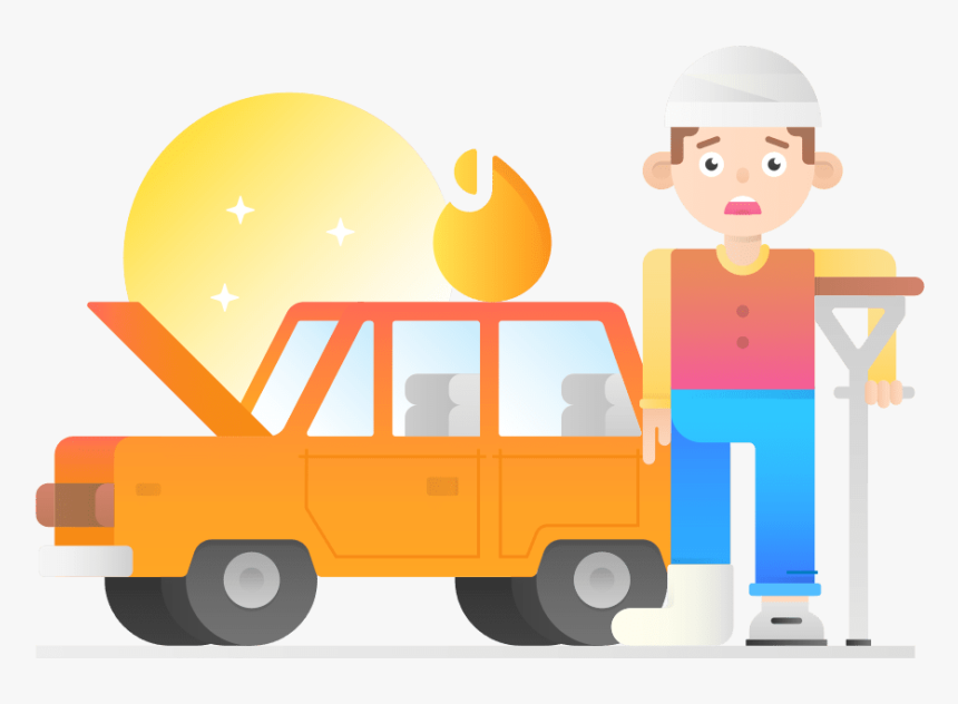 Errorcarcar Washaccidentvector - Illustration, HD Png Download