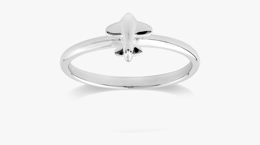 Stow Lockets Sterling Silver Aeroplane Stacker Ring - Engagement Ring, HD Png Download
