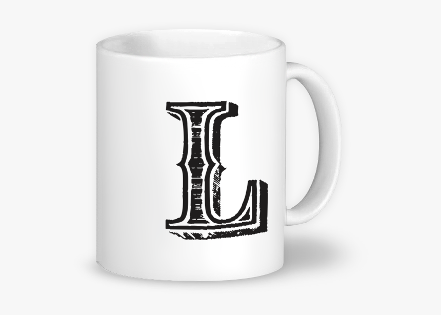 Caneca Monograma L - Design, HD Png Download