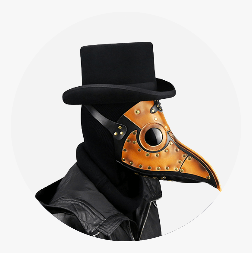 Hat,costume Hat,personal Protective Equipment,helmet,costume - Plague Doctor, HD Png Download