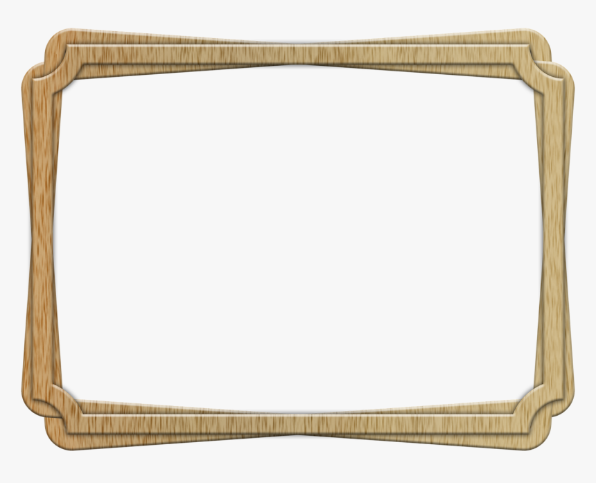 Wood Type Frame Png, Transparent Png