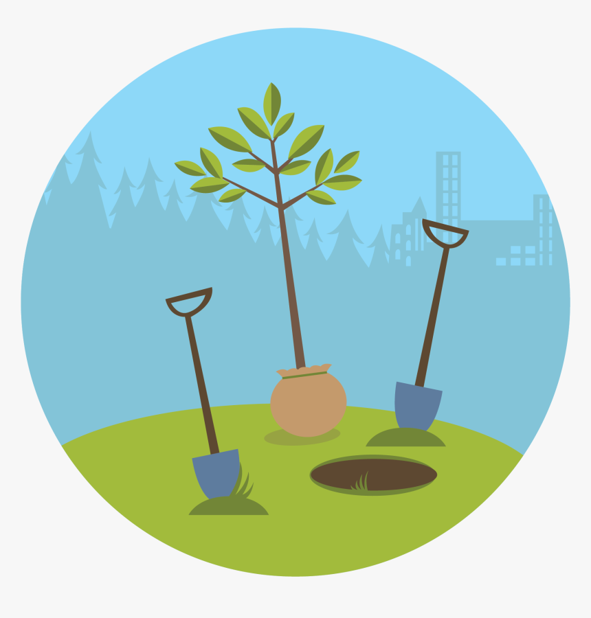 Tree Clipart Clipart Trгє - Plant A Tree Png, Transparent Png