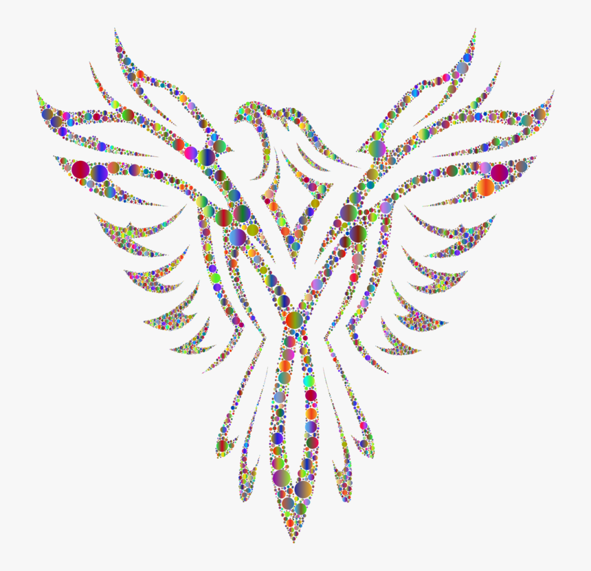 Visual Arts,art,symmetry - Phoenix Bird, HD Png Download