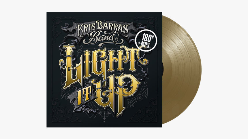 Light It Up 180g Gold Lp - Kris Barras Band Light It Up, HD Png Download