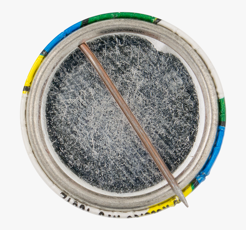 Emerald Sapphire And Gold Button Back Music Button - Circle, HD Png Download