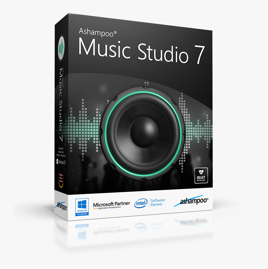Ashampoo Music Studio 7.0 2.5, HD Png Download