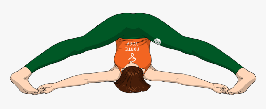 Recline Wide Angle Pose, HD Png Download