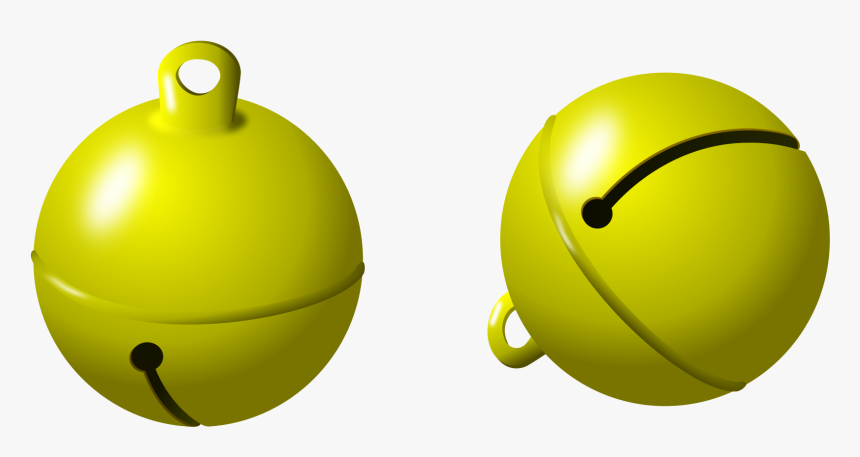Transparent Bell Clipart - Gold Jingle Bell Png, Png Download