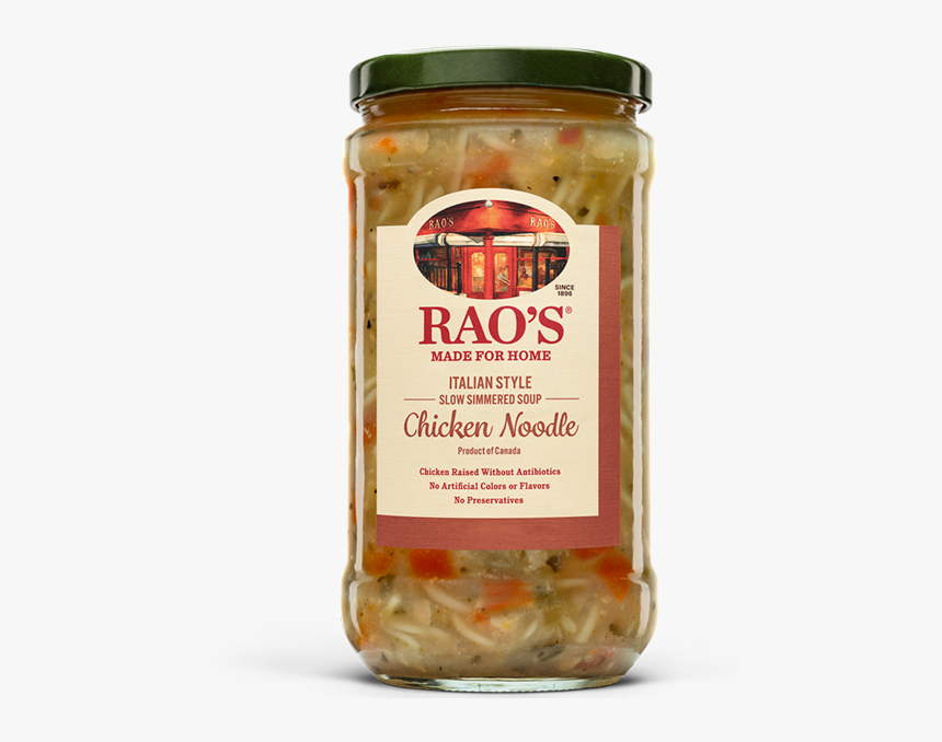 Rao's Chicken Noodle Soup, HD Png Download
