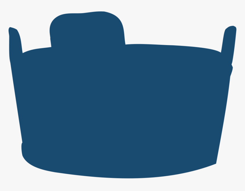 Bathtub Silhouette Clip Art - Washtub Clip Art, HD Png Download