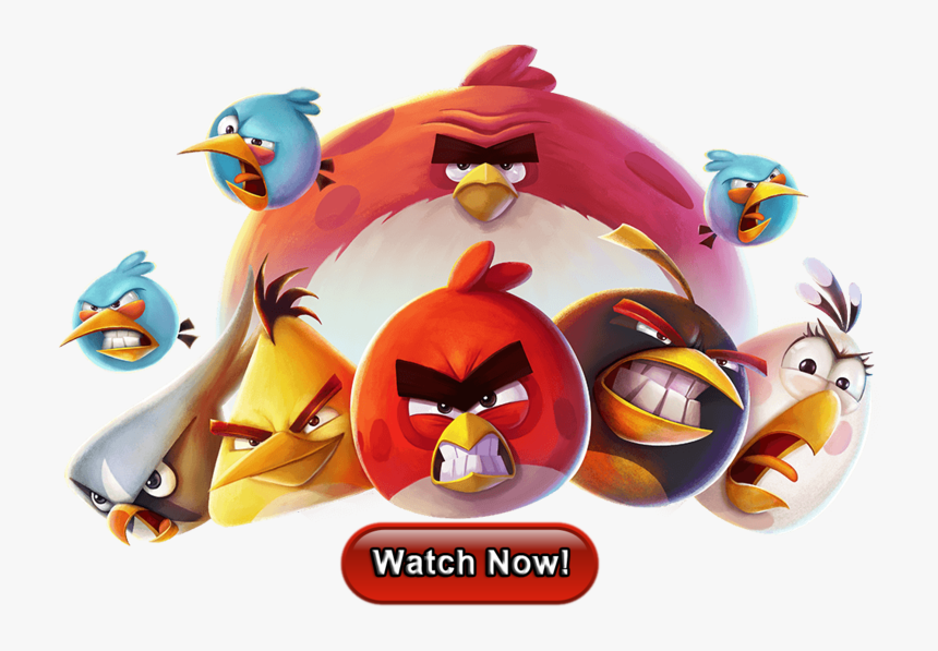 Transparent Background Angry Birds Png, Png Download