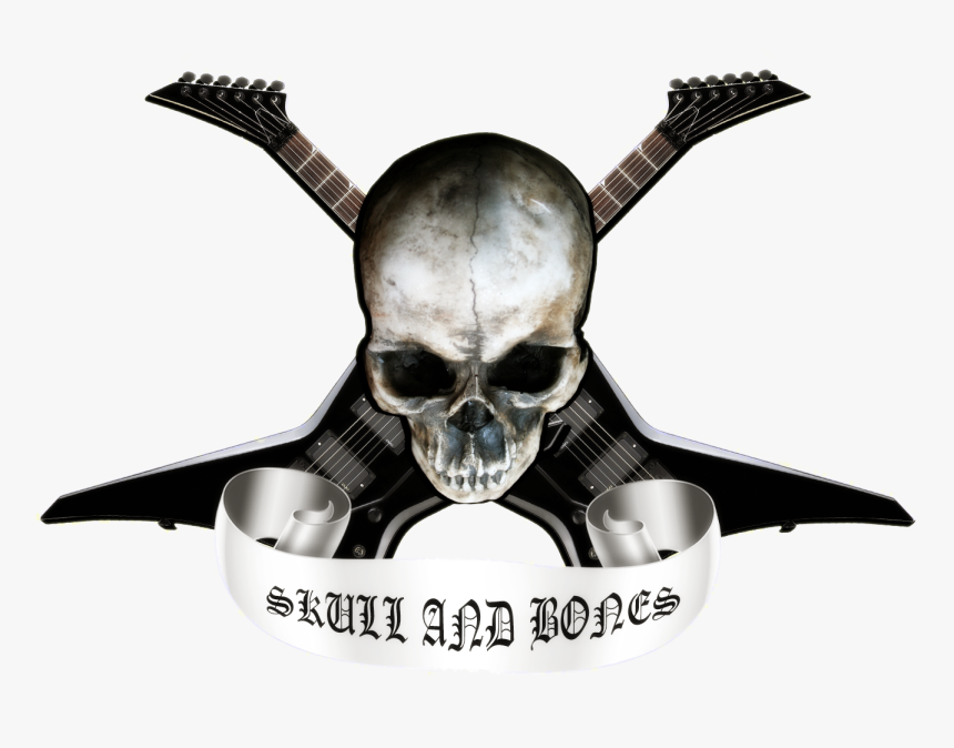 Skull And Bones Skull And Crossbones Heavy Metal - Heavy Metal Skull Png, Transparent Png