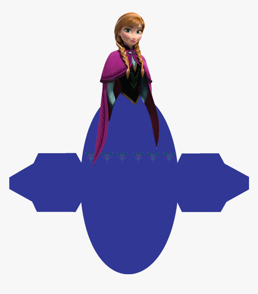 Vestido Anna, Fiesta Frozen, Frozen Party, Anna E Elsa, - Caixa Vestido Frozen Ana, HD Png Download