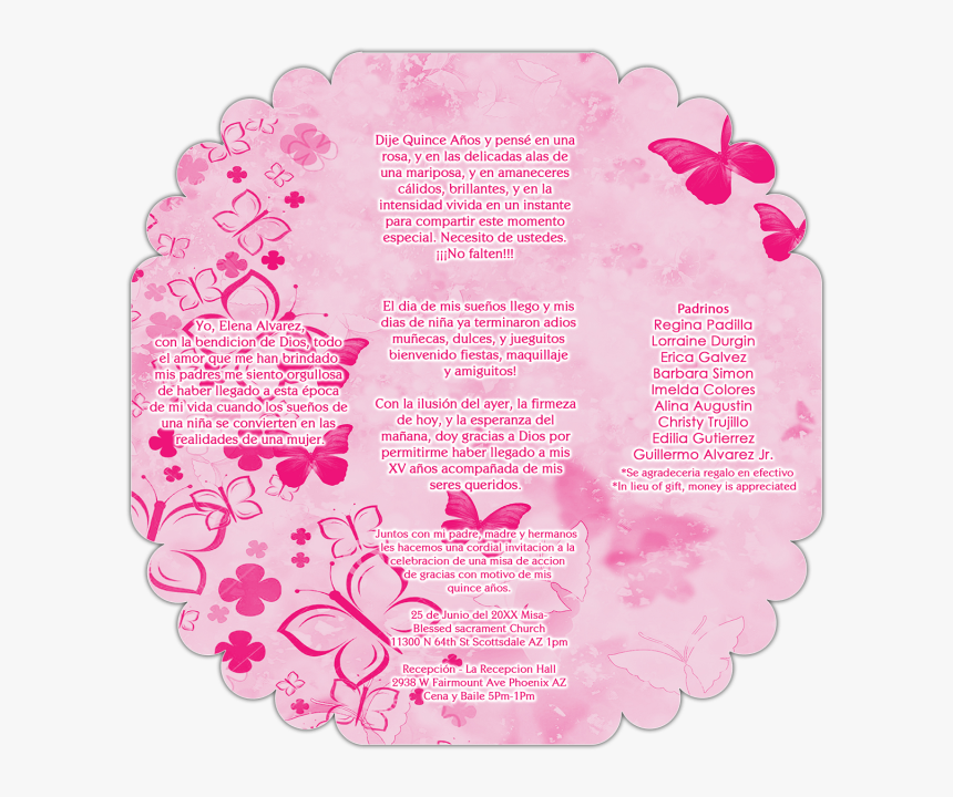Mis 15 Años, HD Png Download