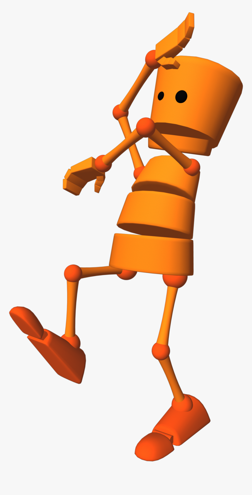 Frightened Thumbnail Poses Frightened Pose - Cartoon, HD Png Download