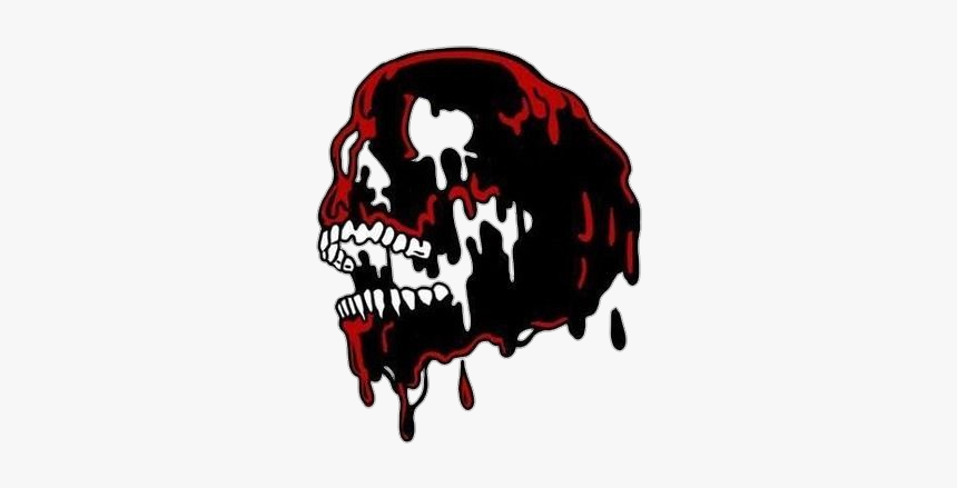 #skull #rocknroll #rock #ghotic #metal @alexk266 - Skull, HD Png Download