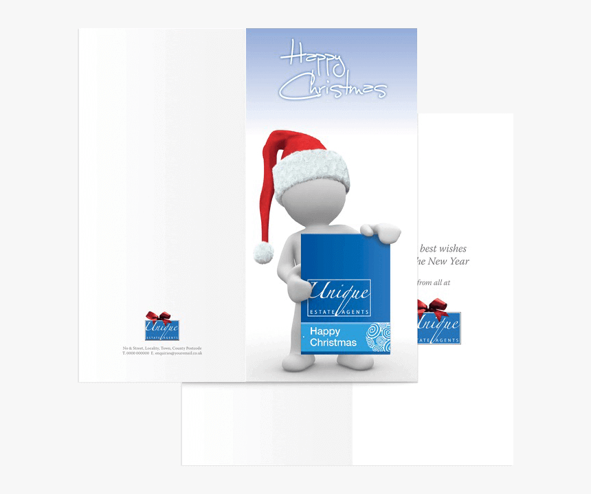Corporate Christmas Cards For Estate Agents - Graphic Design, HD Png Download