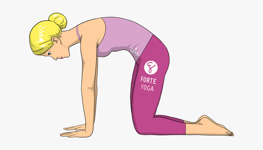 Clip Art Cat Pose Clipart Techflourish - Plank, HD Png Download