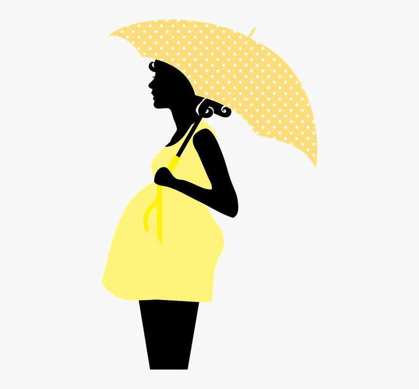 Pregnant Lady Clip Art, HD Png Download