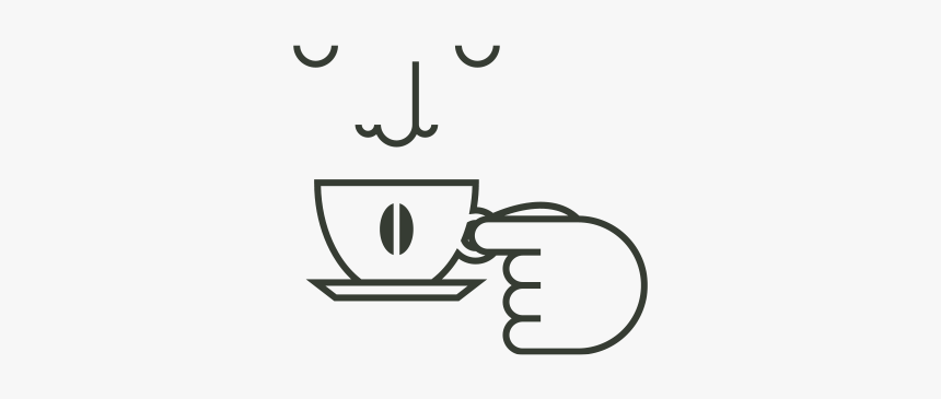 Coffee Tasting - Line Art, HD Png Download