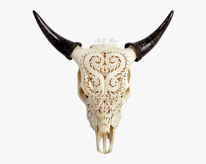 Transparent Skull Heart Png - Cattle, Png Download