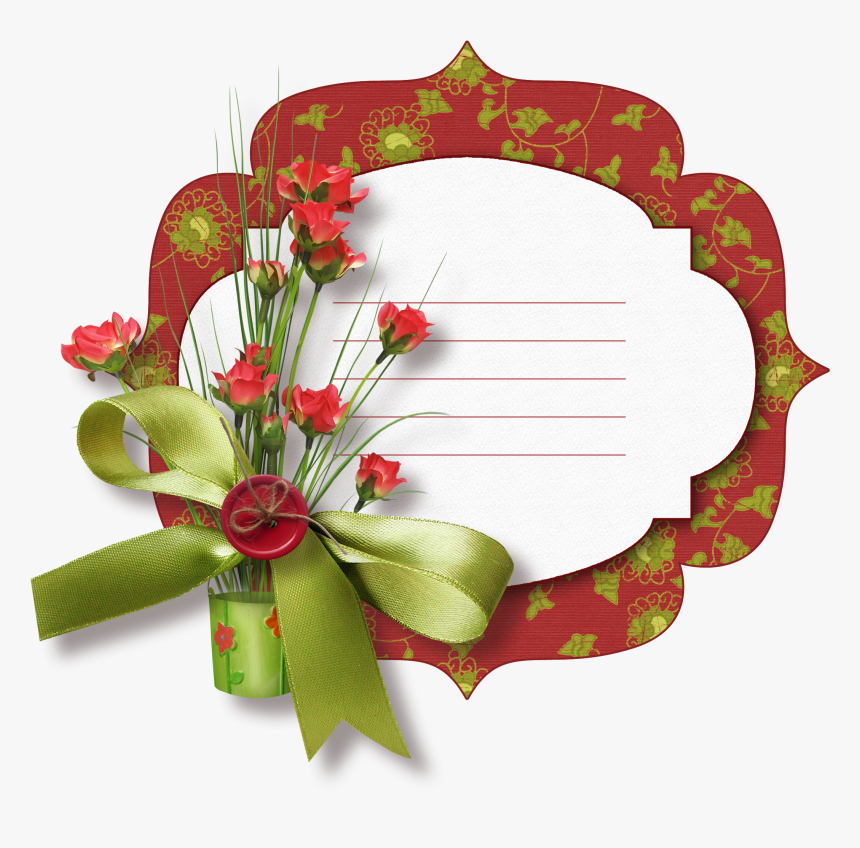 #paper Background #text Background 🌌 - Design Border Flower Paper Background, HD Png Download