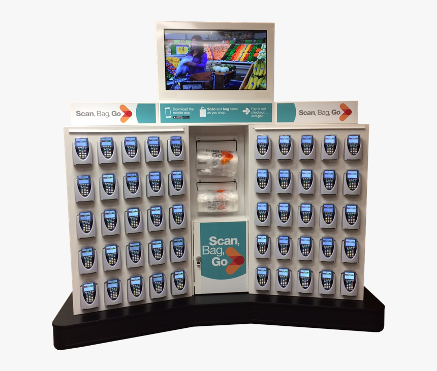 Kroger Scan Unit Low Boy - Computer Monitor, HD Png Download