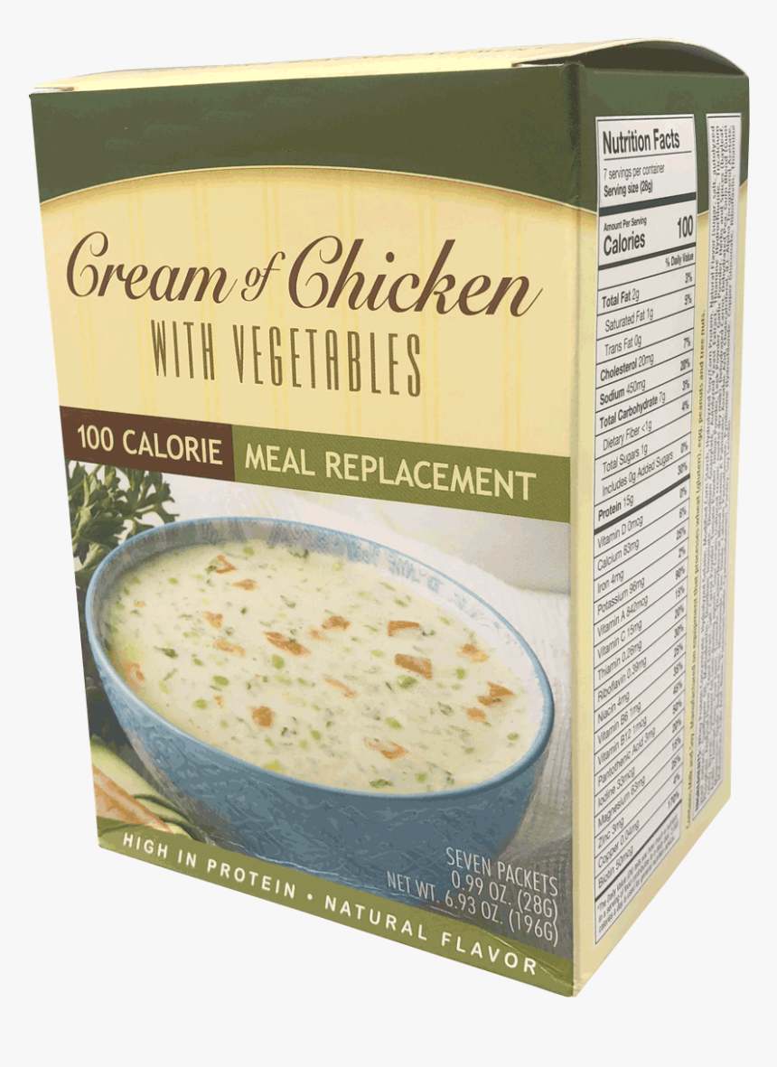 Cream Of Chicken With Vegetables Soup - Clam Chowder, HD Png Download