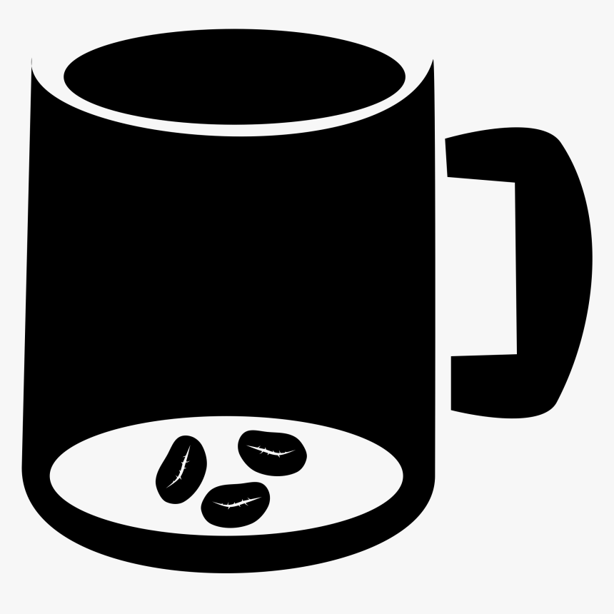 Coffee Clipart Coffee Mug - Coffee Bean Mug Clipart, HD Png Download