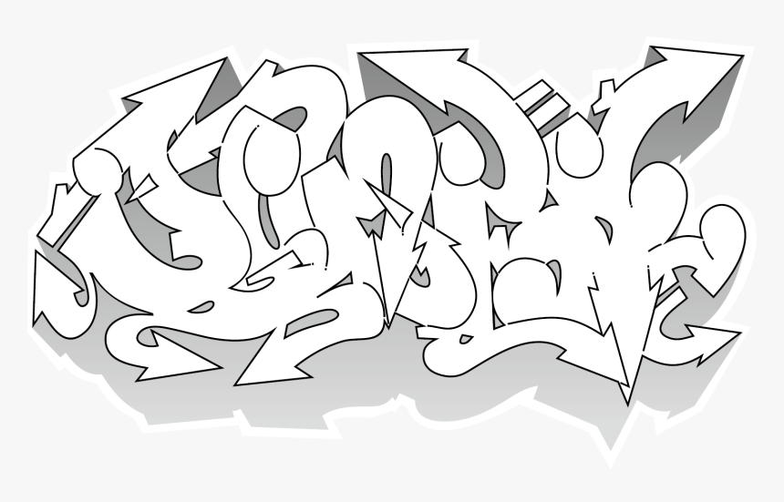 Transparent Graffiti Arrow Png - Illustration, Png Download