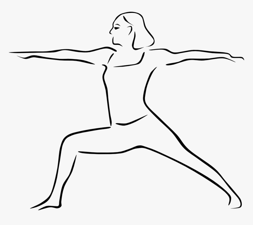 Draw A Yoga Pose, HD Png Download