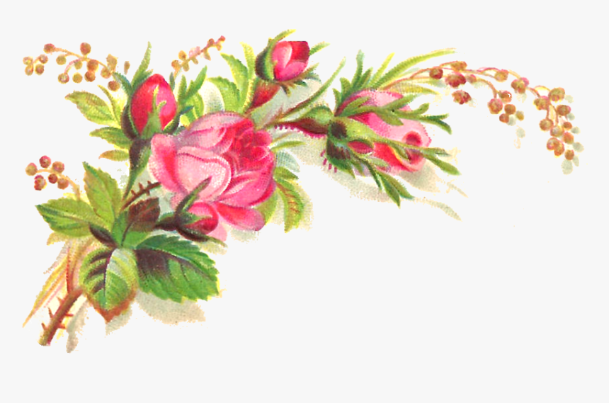 Transparent Background Flower Bunch Png, Png Download