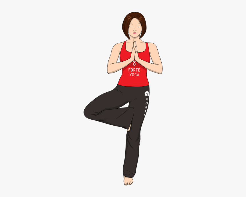 Forte Yoga Tree Pose, HD Png Download