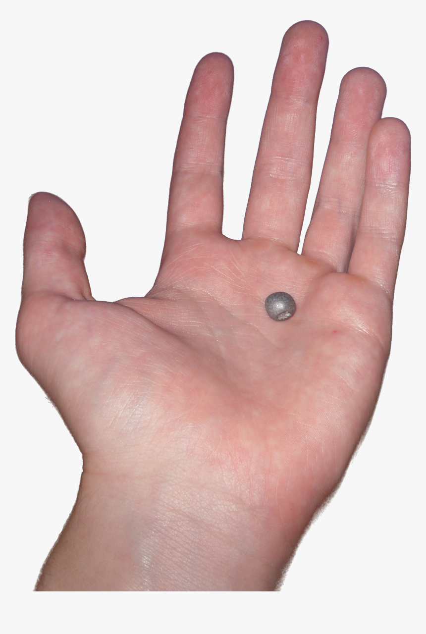 Beryllium Held In Hand - Open Hand Png, Transparent Png
