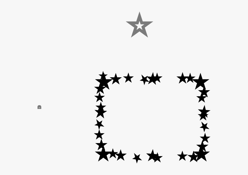 Jpg Transparent Download Black Grandparents Clipart - Text Box Star Border, HD Png Download