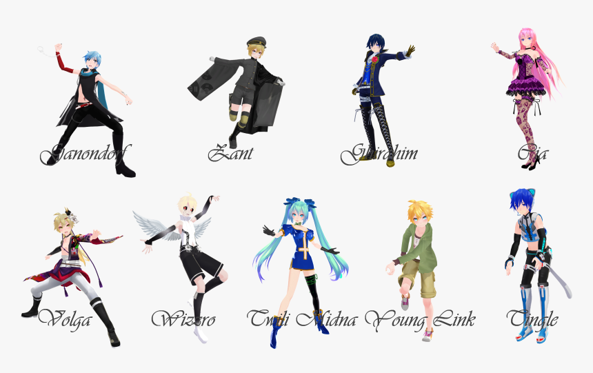 Transparent Warriors Clipart - Mmd Pose, HD Png Download