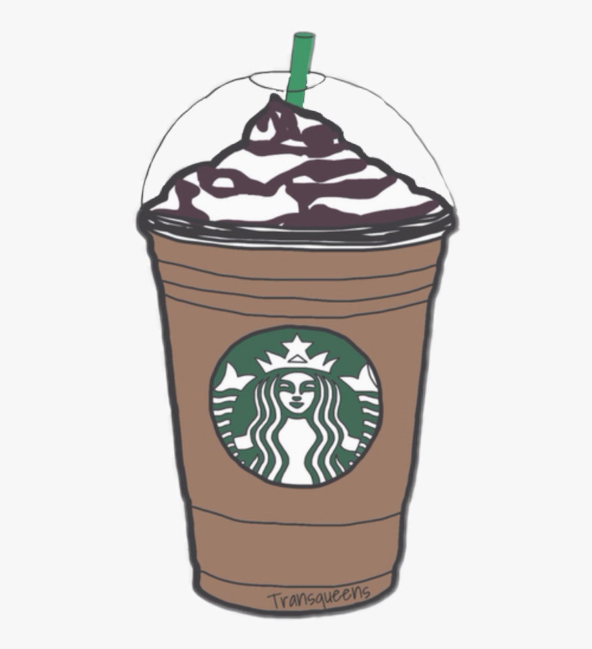 Coffee Latte Starbucks Clip Art - Starbucks Drawing, HD Png Download