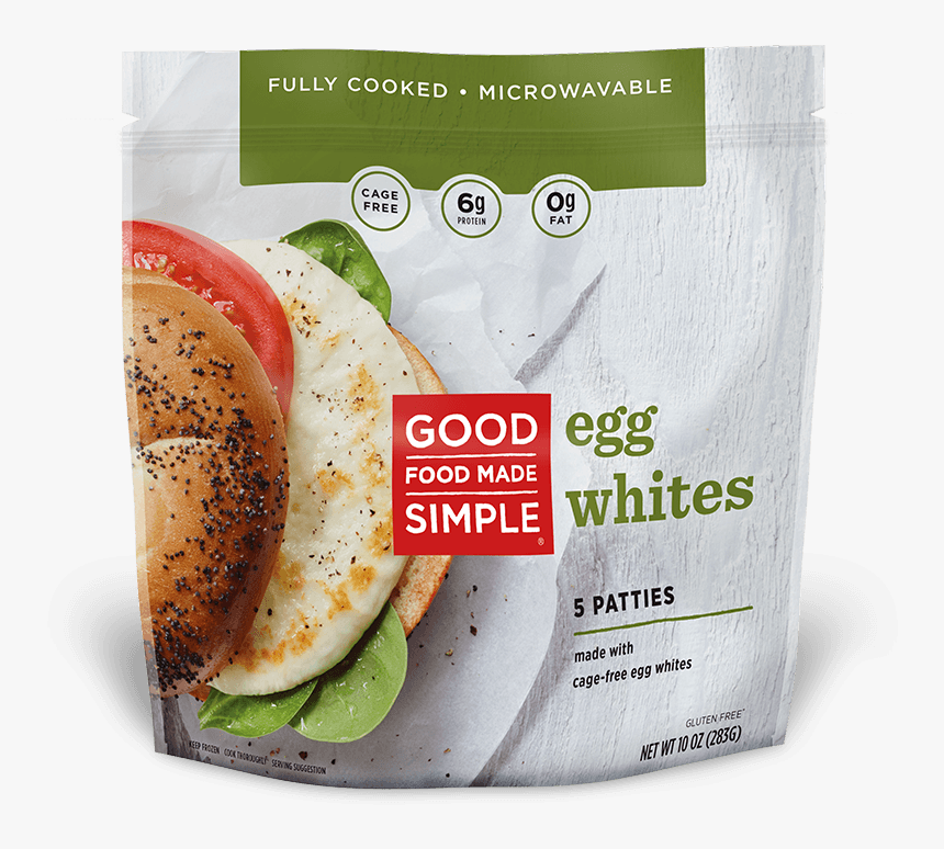 Good Food Made Simple Egg White Patties, HD Png Download