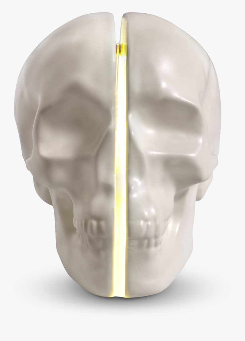 Yorick Skull Lamp, White-0 - Skull, HD Png Download