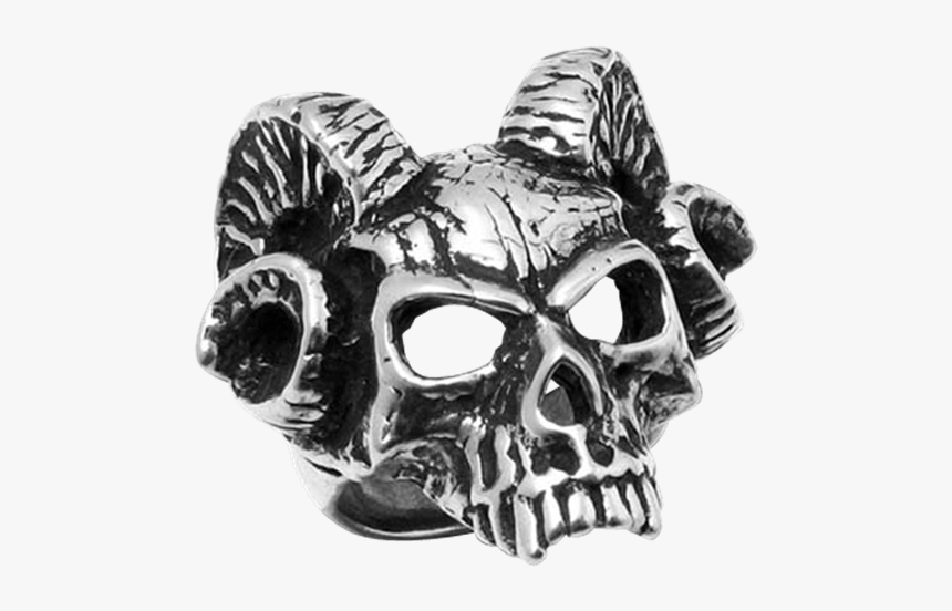 Clip Art Hell S Doorman Demon - Transparent Skull Of Demon, HD Png Download