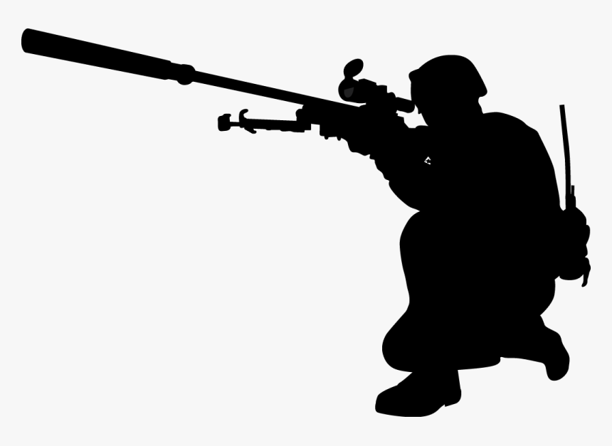 Transparent Soldier Png - Military Silhouettes, Png Download